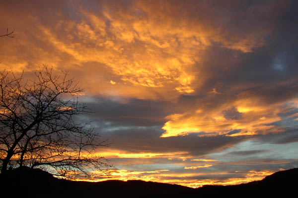La magie d'un lever de soleil