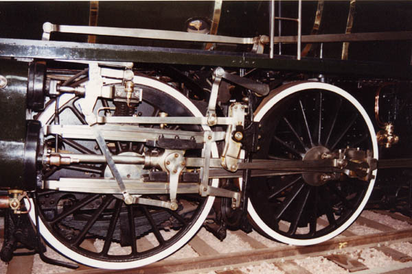 Embiellage d'une machine � vapeur